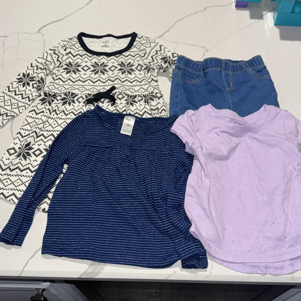 Girls Toddler Baby Clothes Fall Winter 18 M